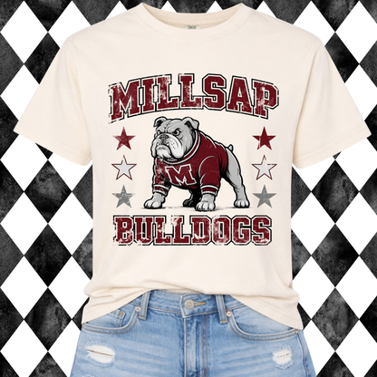 Retro All-Star Mascot Graphic Tee