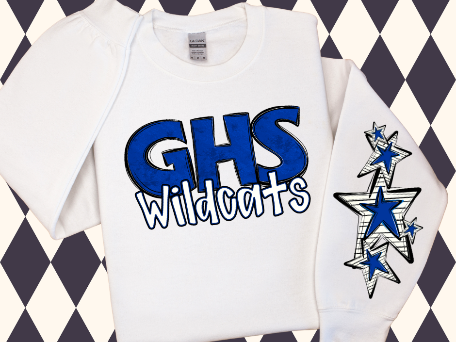 Classic Star Sleeve Spirit T-Shirt • Sweatshirt