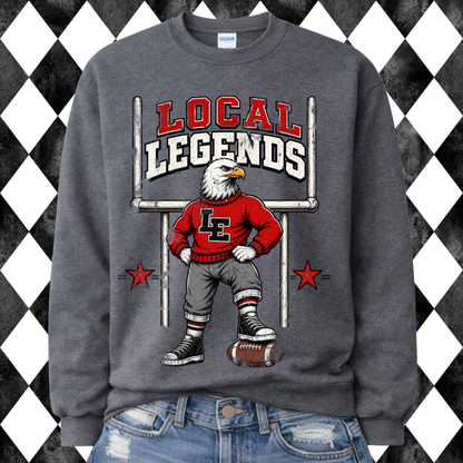 Retro Local Legends Sweatshirt | Any Mascot • Any Color