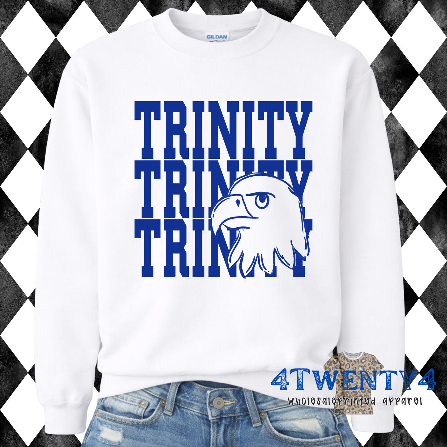 Mascot Knockout Stack T-Shirt or Sweatshirt