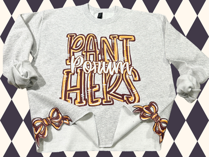 Triple Play Side-Bow Sweatshirt | Any Mascot • Any Color