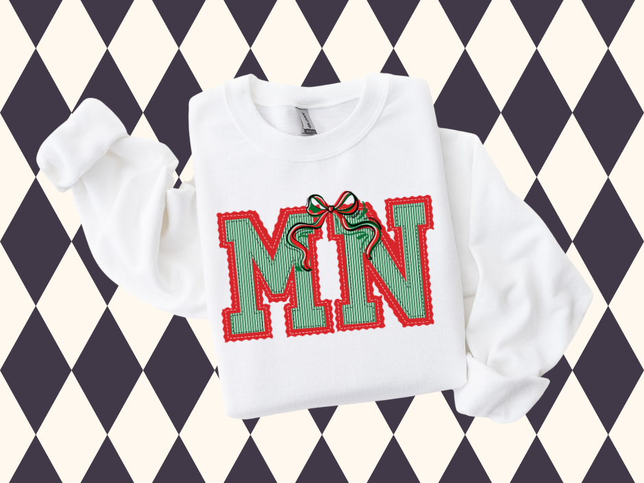 Prepster Christmas State Sweatshirt