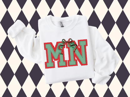 Prepster Christmas State Sweatshirt