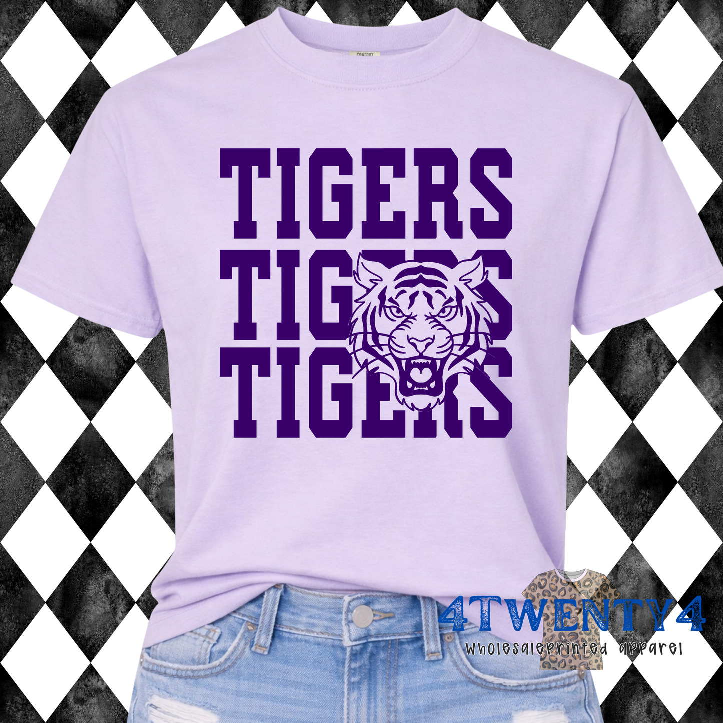 Mascot Knockout Stack T-Shirt or Sweatshirt