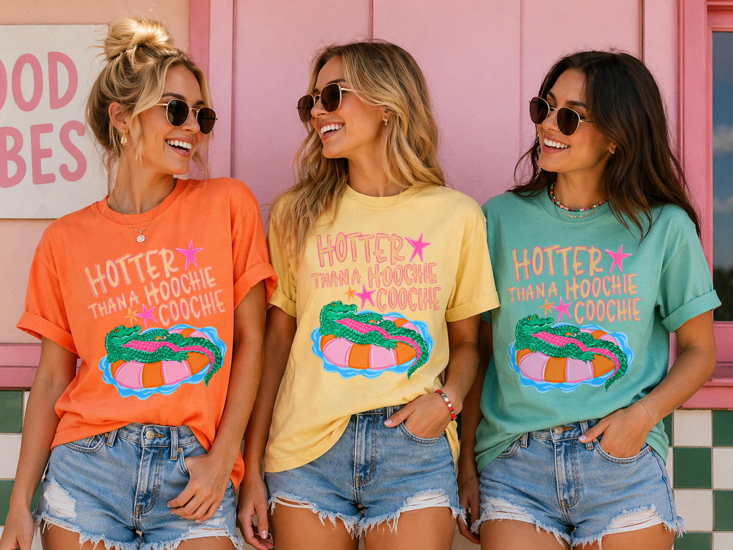 Hotter Than a Hoochie Coochie T-Shirt | Trending Gator