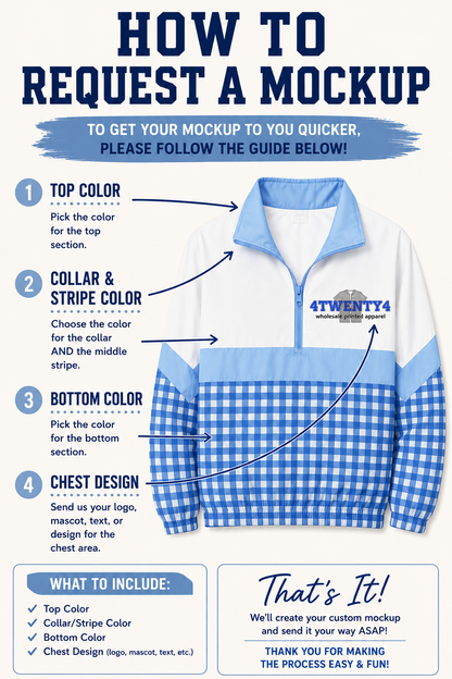 PRE-ORDER Spirit Scout Fully Customizable Windbreaker - Round 2 - Delivers July 10-15