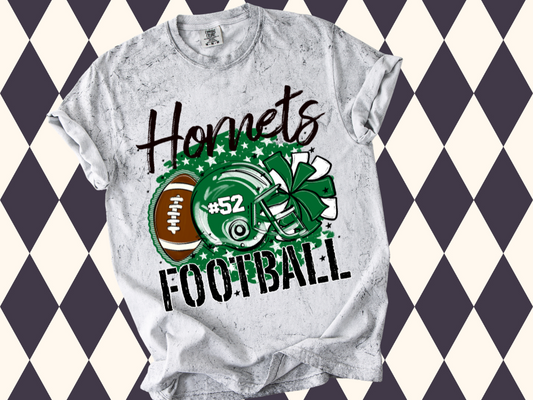 🏈 Game Day Stars Hornets Football Tee ✨