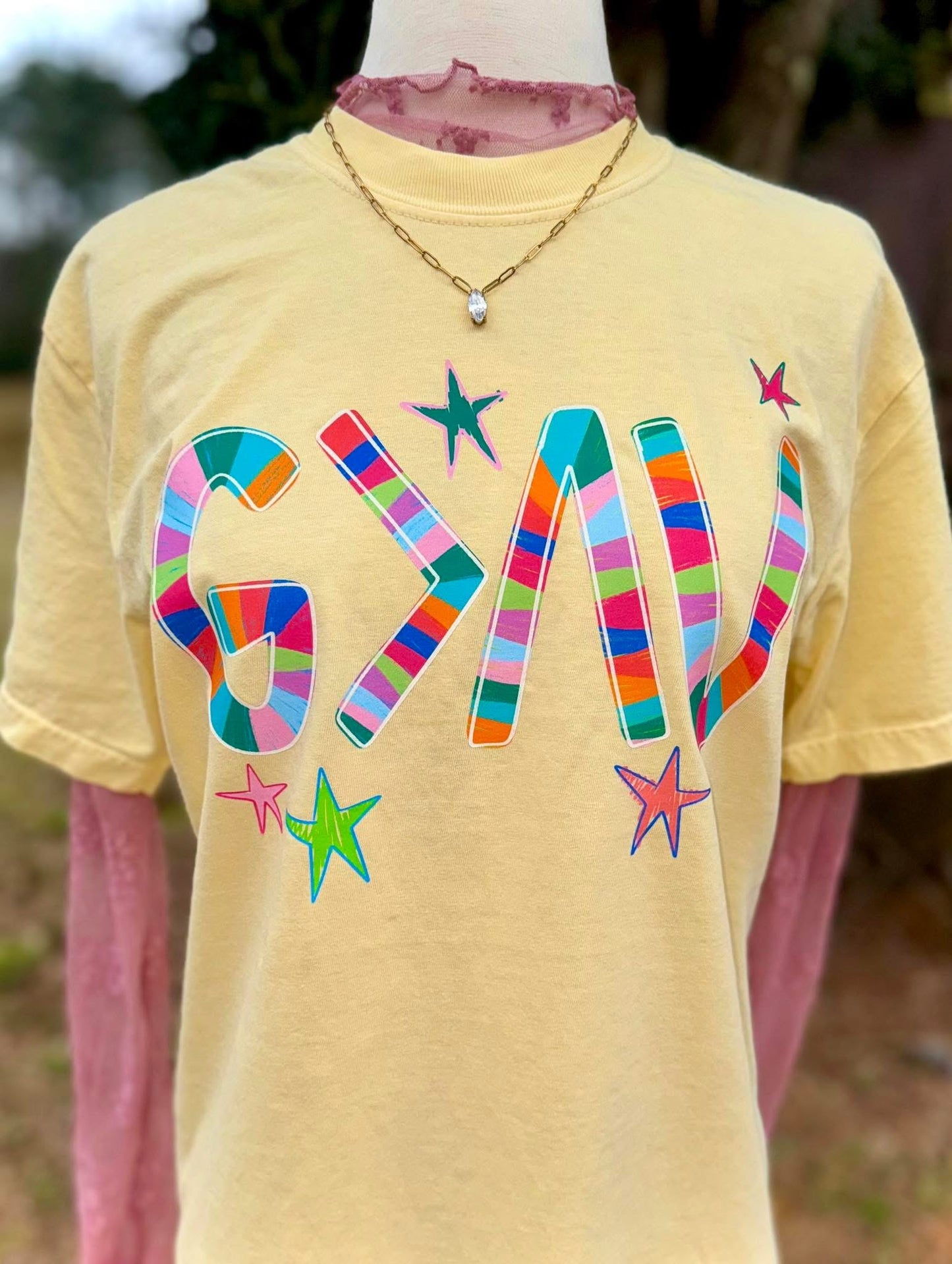 God Is Greater Than the Highs and Lows T-Shirt - Long-Sleeved • Short-Sleeved | Faith-Based Apparel