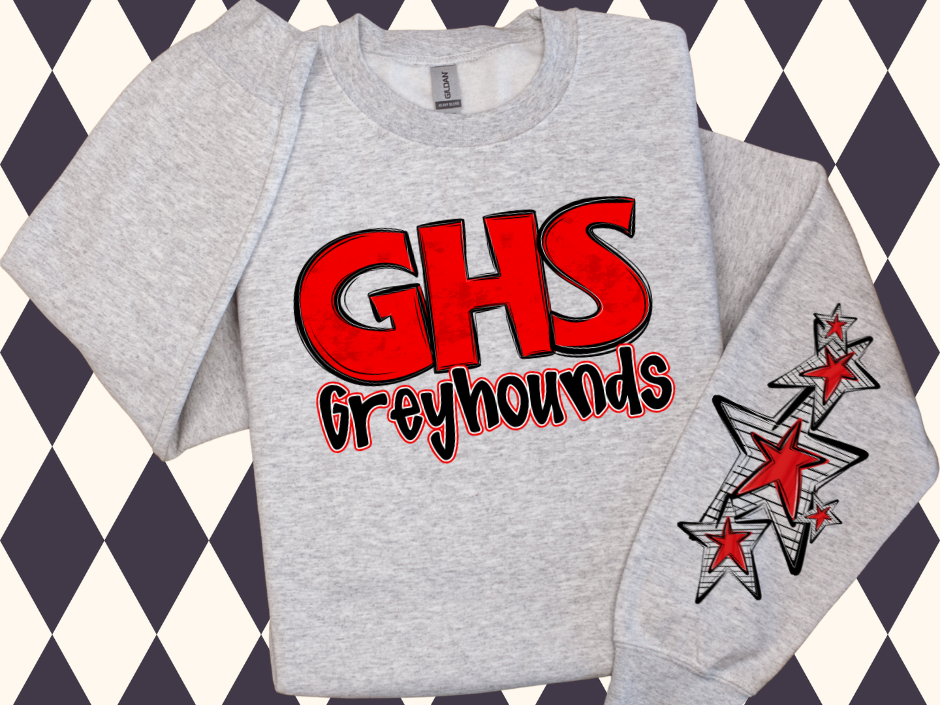 Classic Star Sleeve Spirit T-Shirt • Sweatshirt