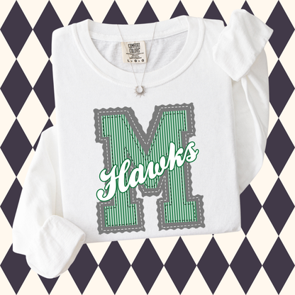 Prepster Letter with Mascot T-Shirt • Sweatshirt | Custom Mascot