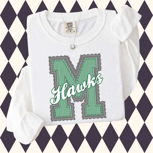 Prepster Letter with Mascot T-Shirt • Sweatshirt | Custom Mascot