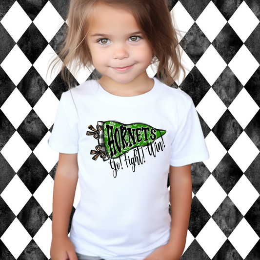 The Preppy Paisley Pennant T-Shirt • Sweatshirt | Any Mascot • Any Color | Youth • Adult Sizes