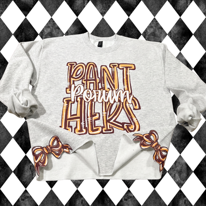 Triple Play Side-Bow Sweatshirt | Any Mascot • Any Color