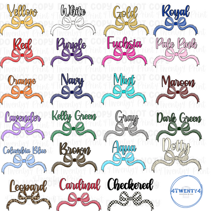 Wide Bow Zip Code
