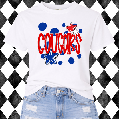 Stars, Dots & Mascots T-Shirt