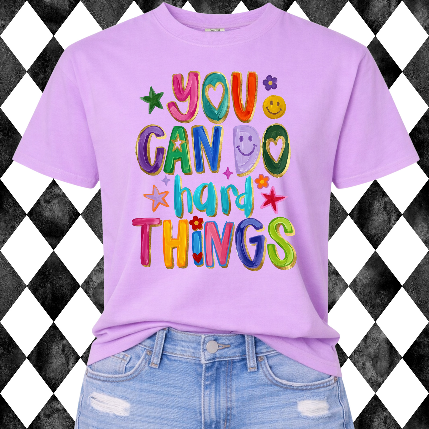 You Can Do Hard Things Graphic Tee
