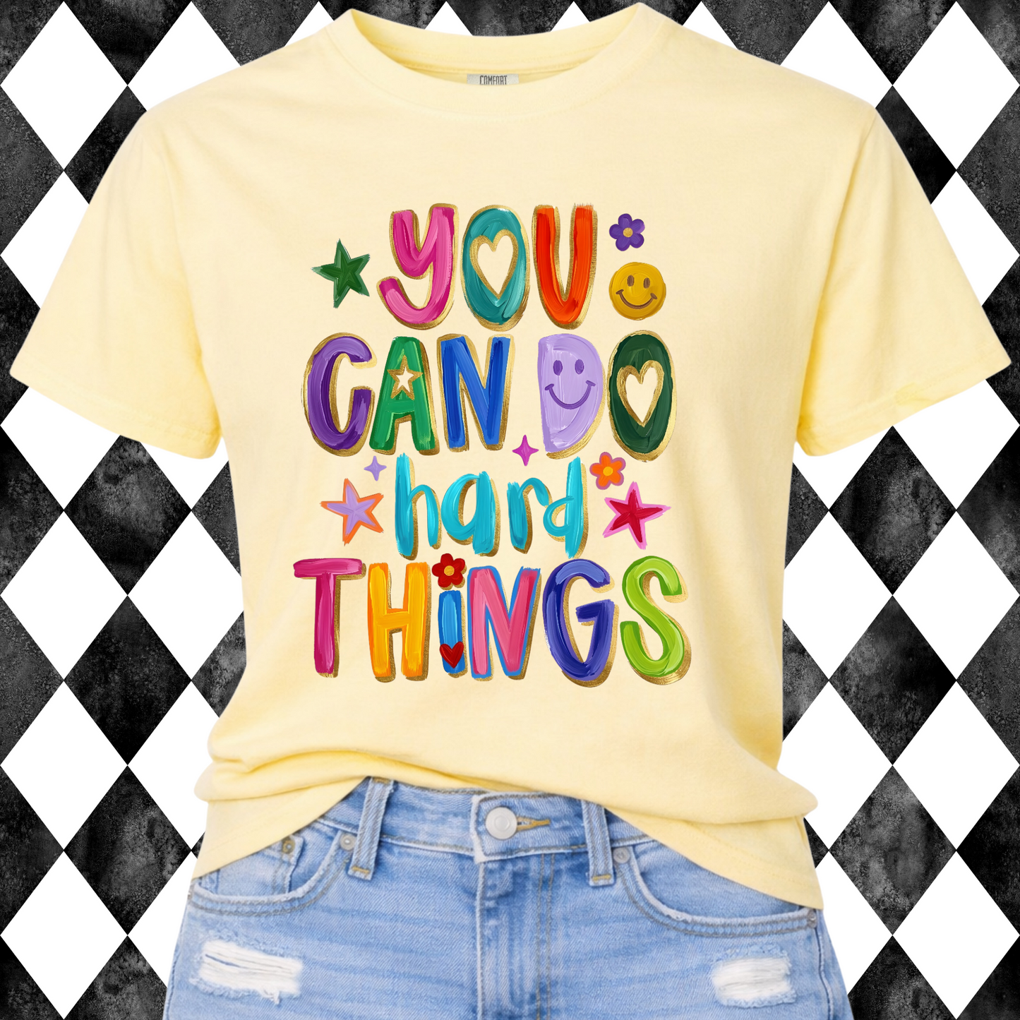 You Can Do Hard Things Graphic Tee